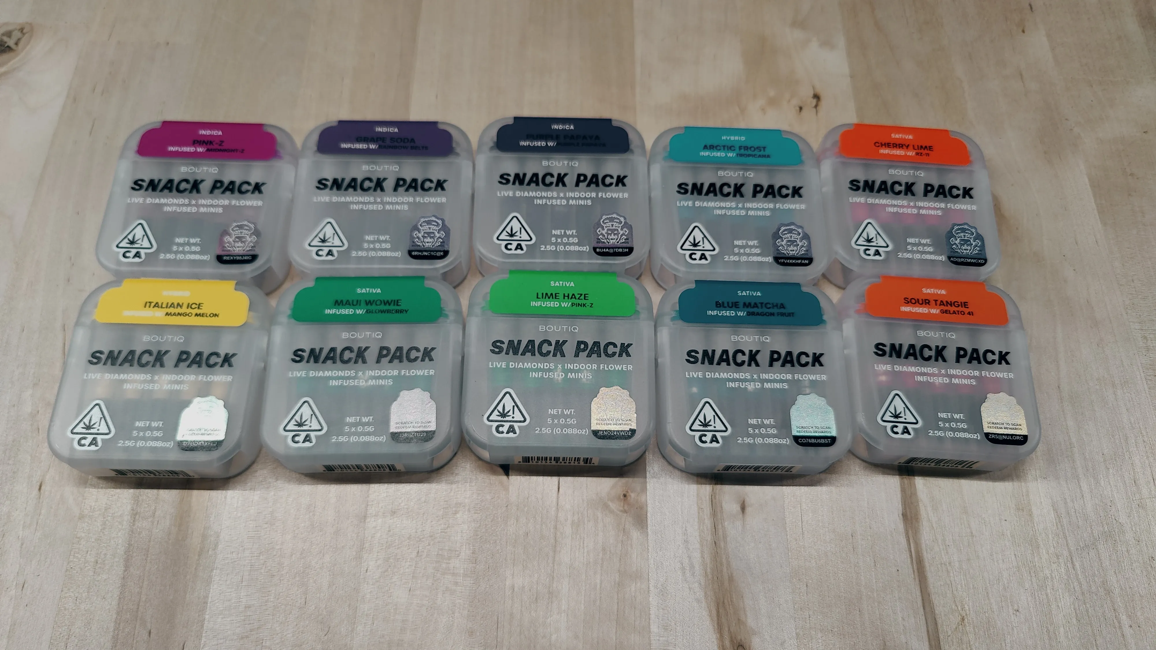 Boutiq Snack Pack 5pc